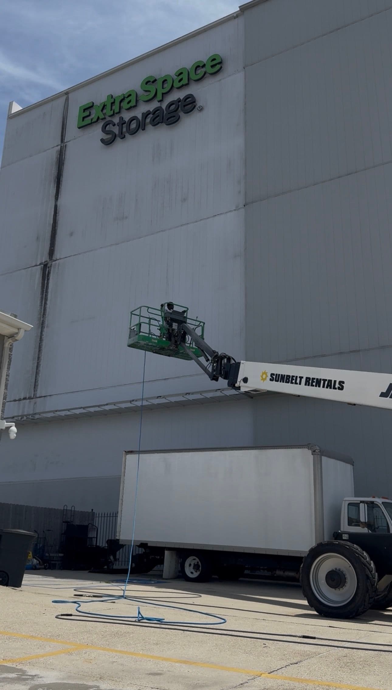 Gallery photos for High-Rise Storage Facility Exterior Wash Done Right: Image #1