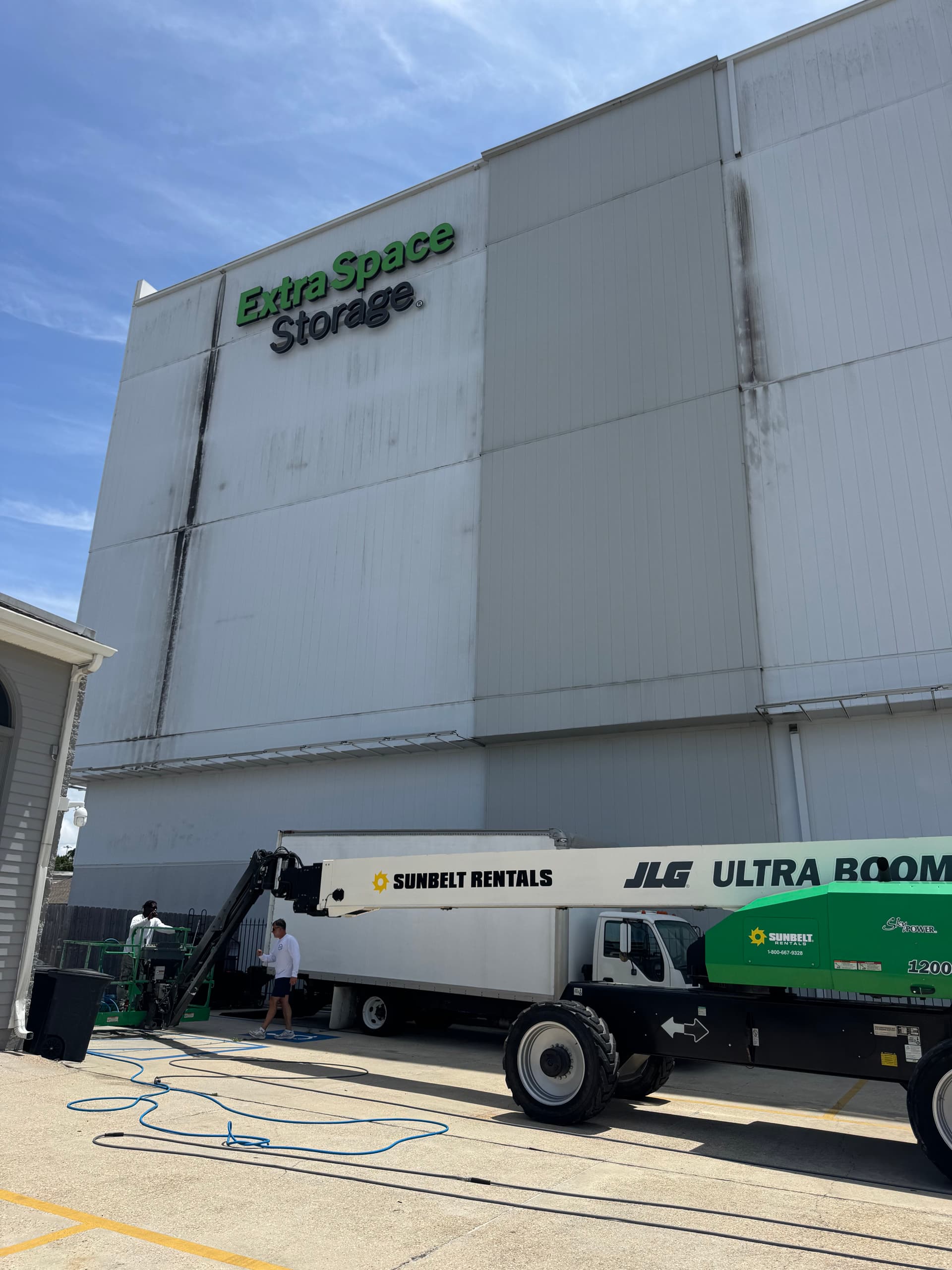 High-Rise Storage Facility Exterior Wash Done Right image